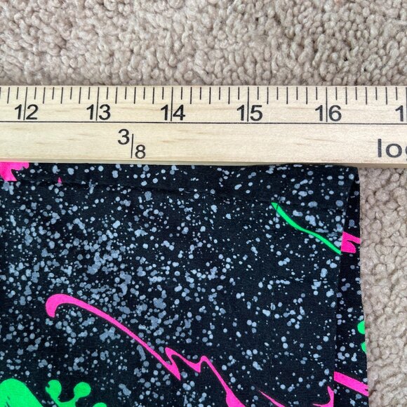 Happy Gecko Shorts Mens S Lizard Neon 90s Beach Pool Swim Trunks 6” Vintage - Picture 5 of 7